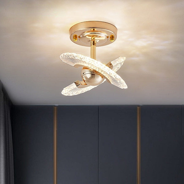 Plafonnier LED Crystal Luxe