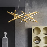 Lustre LED moderne pour éclairage intérieur - Élégance Simplifiée