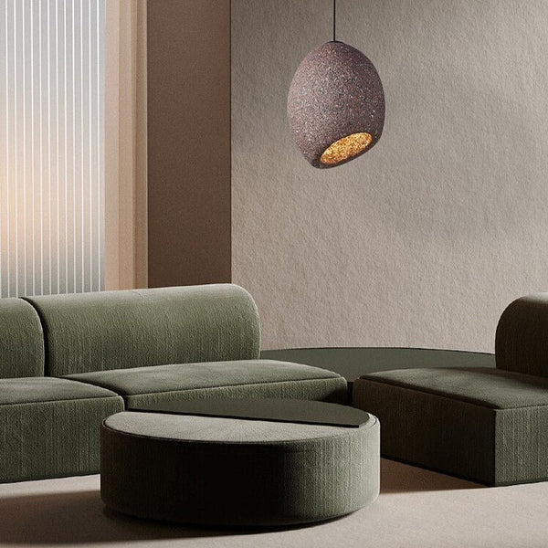 Suspension Emery: Style Moderne avec Abat-jour Rond