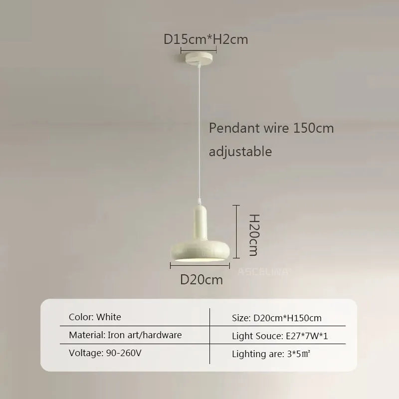 Suspension LED Nordic Minimalist Design