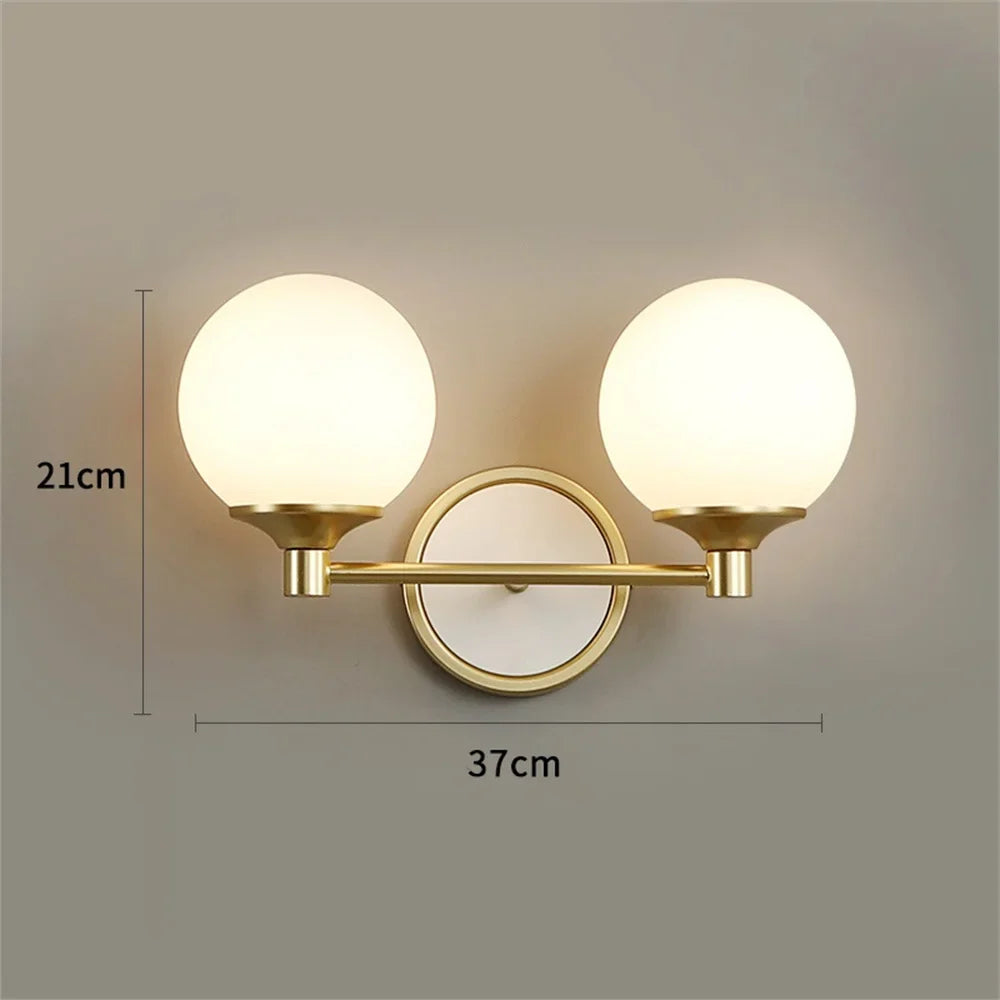 Applique Murale Design Double Tête LED Déco