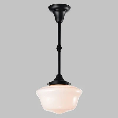 Plafonnier Vintage Noir pour Chambre à Coucher - Lampe Suspendue Industrielle