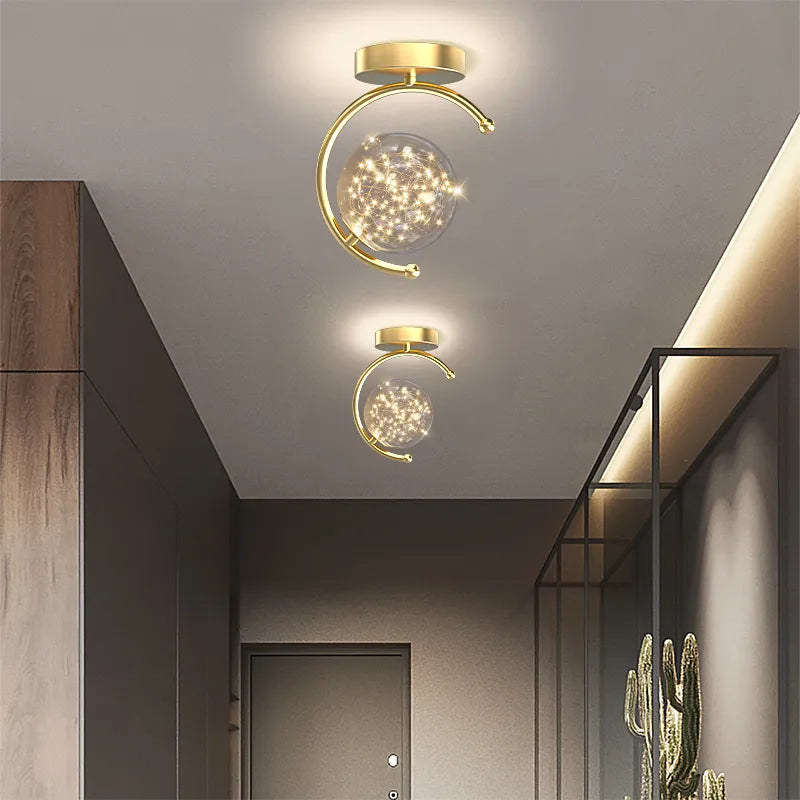 Lustre LED Nordique Intérieur - Décor et Éclairage Trendy