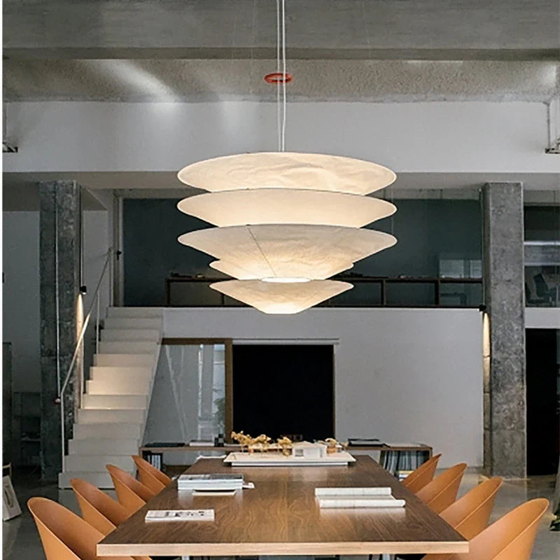 Suspension Wabi Sabi en papier japonais