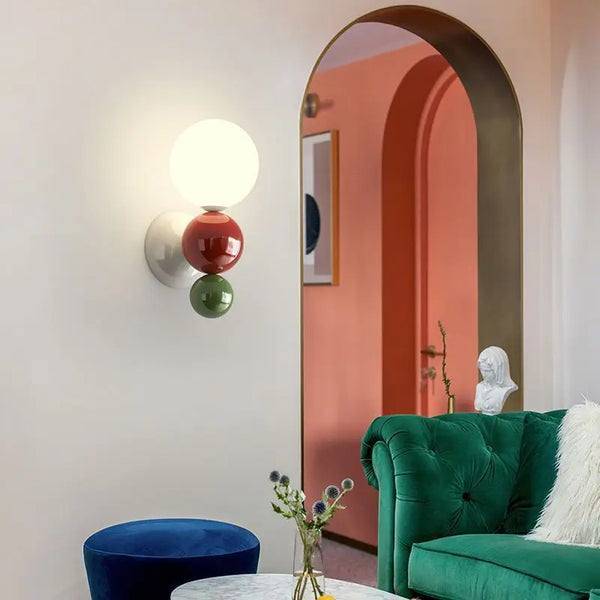 Applique murale LED "Perla" style nordique