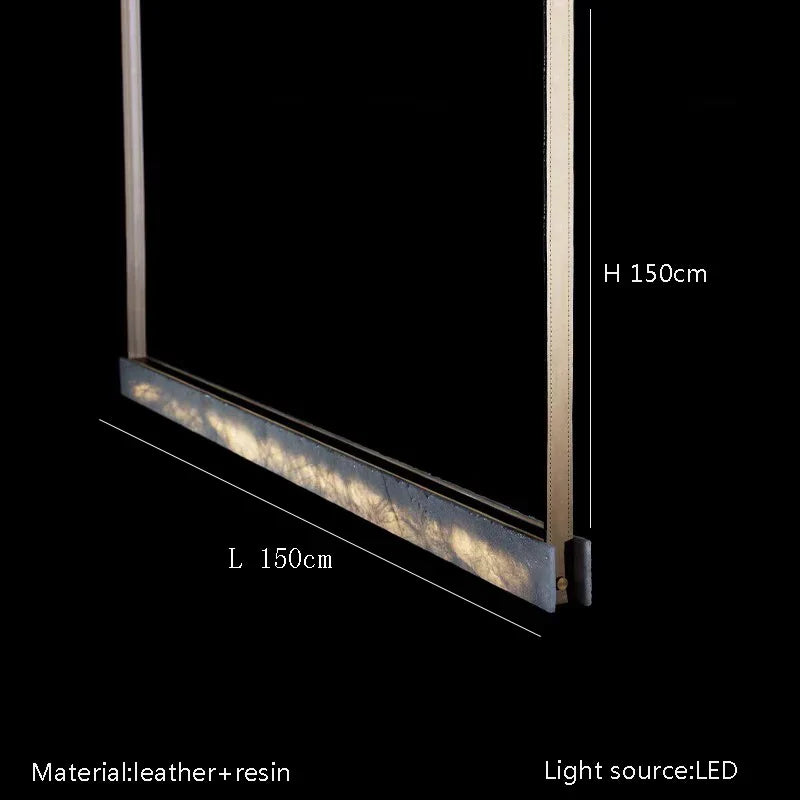 Lustre LED Luxe Moderne Minimaliste Imitation Marbre