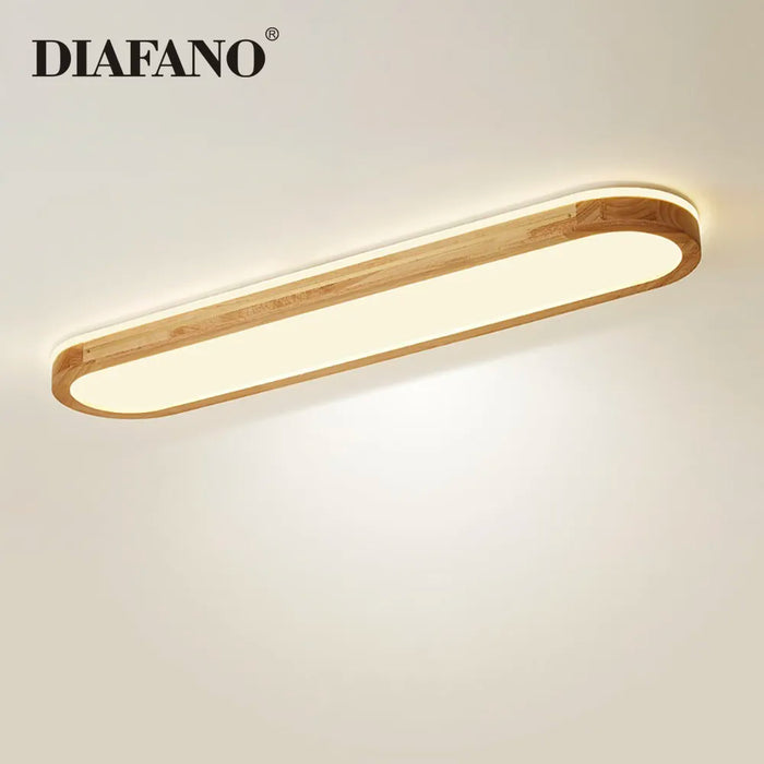 Plafonnier LED Bois Intelligent 2022