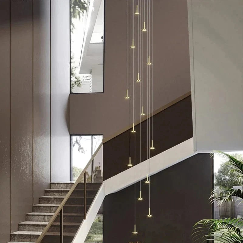 Collection Étoilée : Suspensions Lumineuses pour Votre Magasin de Vêtements