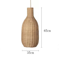 Suspension Village Rotin Style Chinois