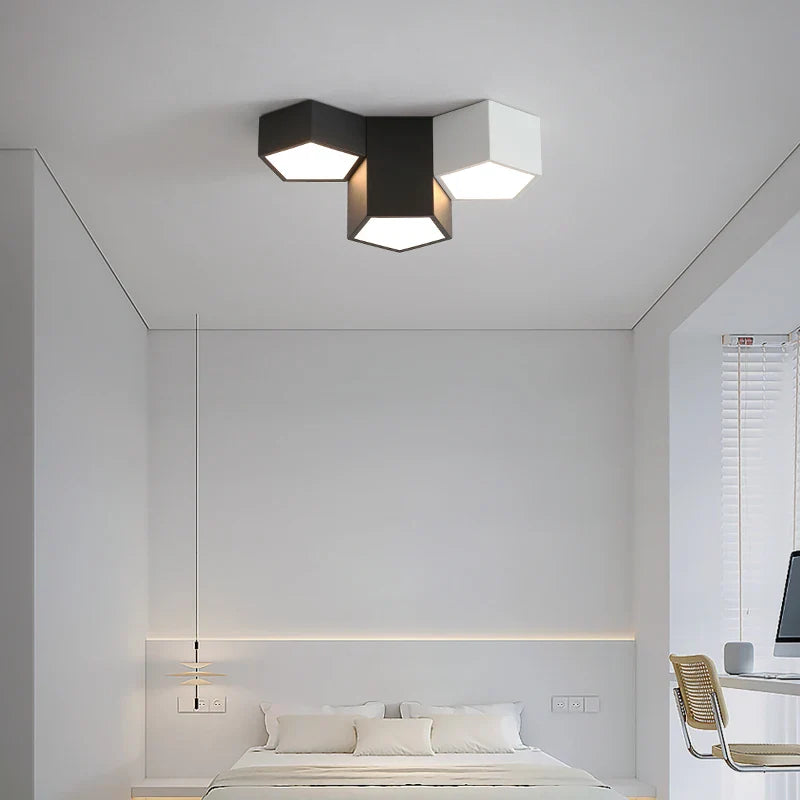 Lustre Géométrique Moderne