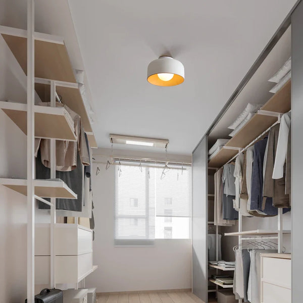 Plafonnier design en métal pour un éclairage intérieur stylé
