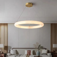 Lustre de luxe en marbre d'Espagne