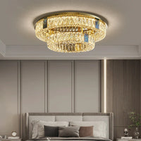 Plafonnier LED Rond Design Nordique en Acier Inoxydable - Nouveau Modèle Prestige