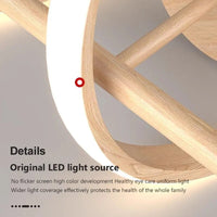 Applique murale LED Nordic Wood