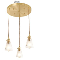 Suspension Diamond Glass LED Nordic Modern