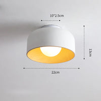 Plafonnier design en métal pour un éclairage intérieur stylé