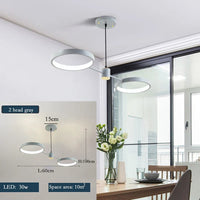 Plafonnier LED Scandinave Chic
