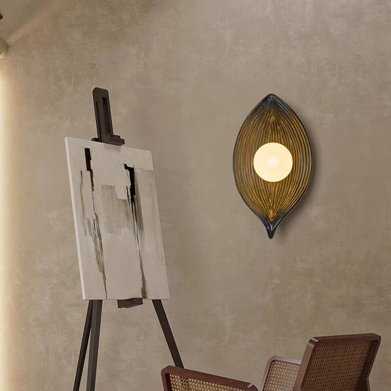 Applique murale LED en résine design nordique moderne et créatif - INNOVANDE