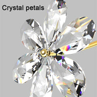 Suspension LED en cristal nordique, design décoratif