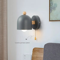 Applique Murale LED Macaron Nordique - Décoration Moderne avec Interrupteur