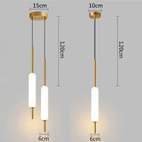 Suspension Double Tête Scandinave Minimaliste