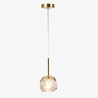 Suspension LED Luxe en Cristal Ansley