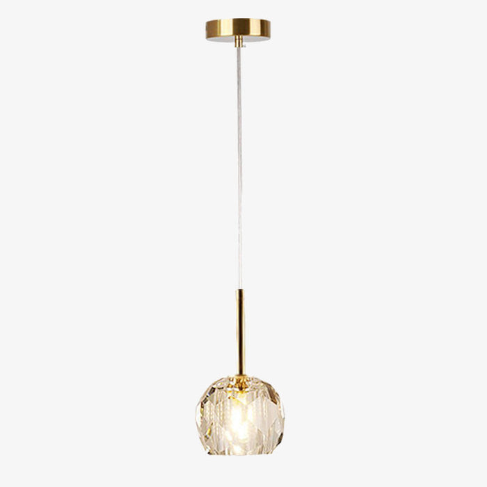 Suspension LED Luxe en Cristal Ansley