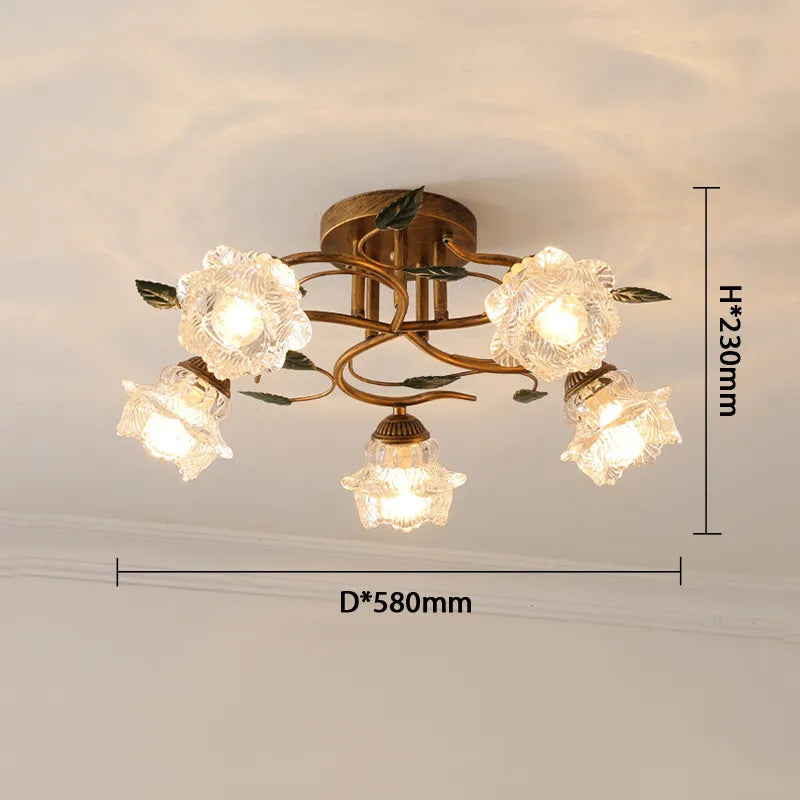 Plafonnier LED Fleur Intérieure