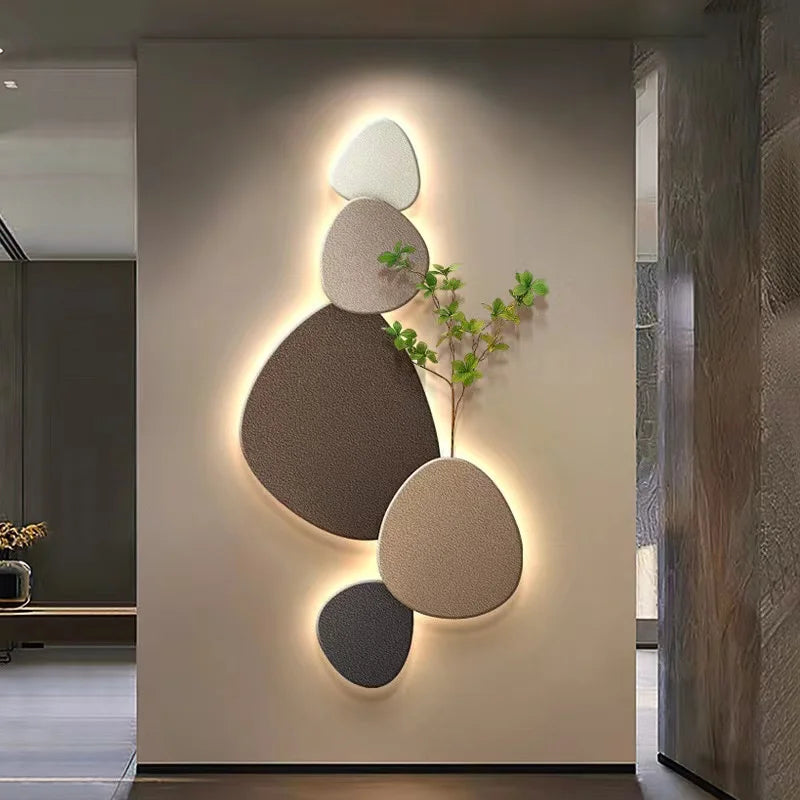 Applique Murale Moderne Décorative Plante Verte