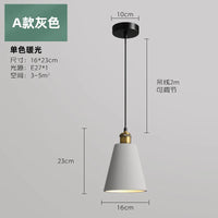 Suspension LED Industrielle chic