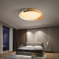 Plafonnier LED Nordic Wood Style‍.