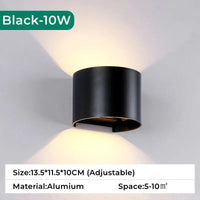 Applique RGB Tuya Smart LED étanche avec capteur de mouvement