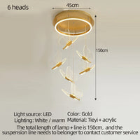 Lustre Papillon LED pour Éclairer vos Espaces