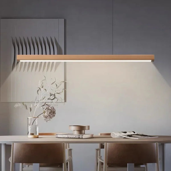 Lustre nordique en bois massif de qualité supérieure