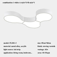Plafonnier LED Moderne ADN pour Décoration Intérieure Loft Café Bar®