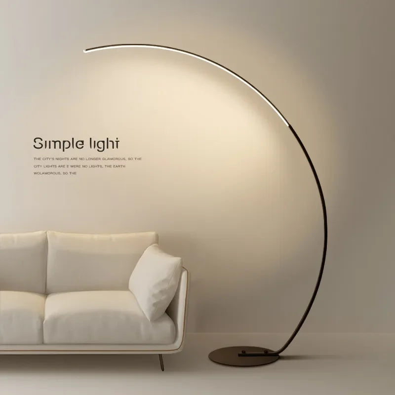 Lampadaire LED Minimaliste Moderne