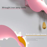 Applique murale pour enfants en forme de nuage : design minimaliste et moderne