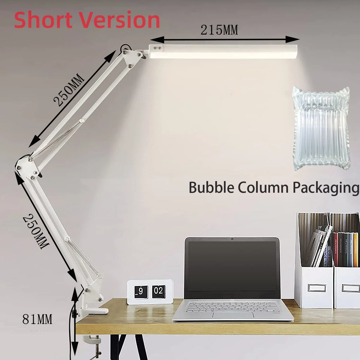 Lampe de bureau LED 10W avec pince