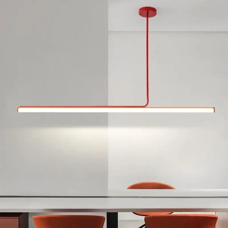 Lustre Bande Suspension Nordique Design Minimaliste