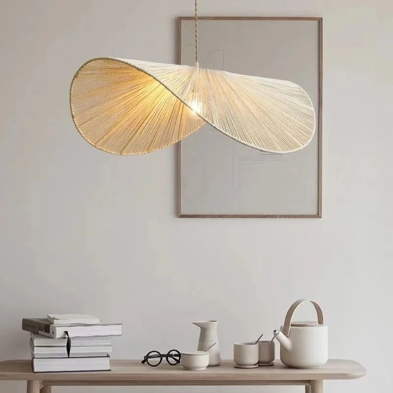 Suspension design en bambou - artisanat exquis
