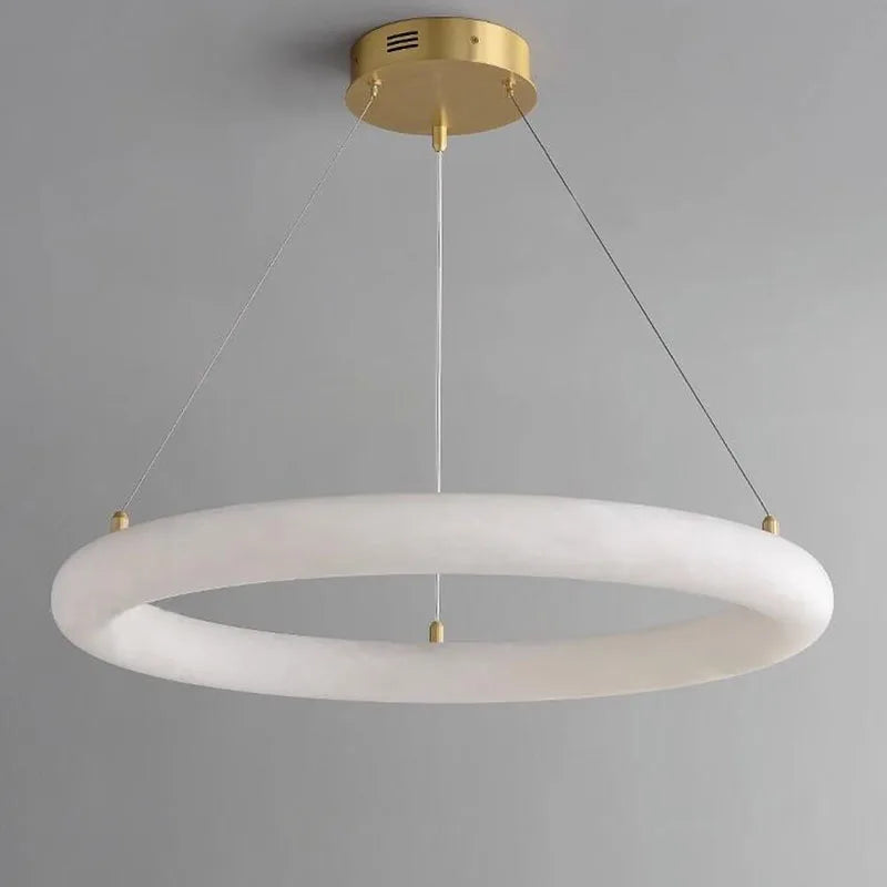 Lustre de luxe en marbre d'Espagne