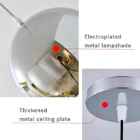 Suspension LED élégante à triple tête