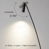Lampadaire LED Nordica - Minimaliste & Réglable.