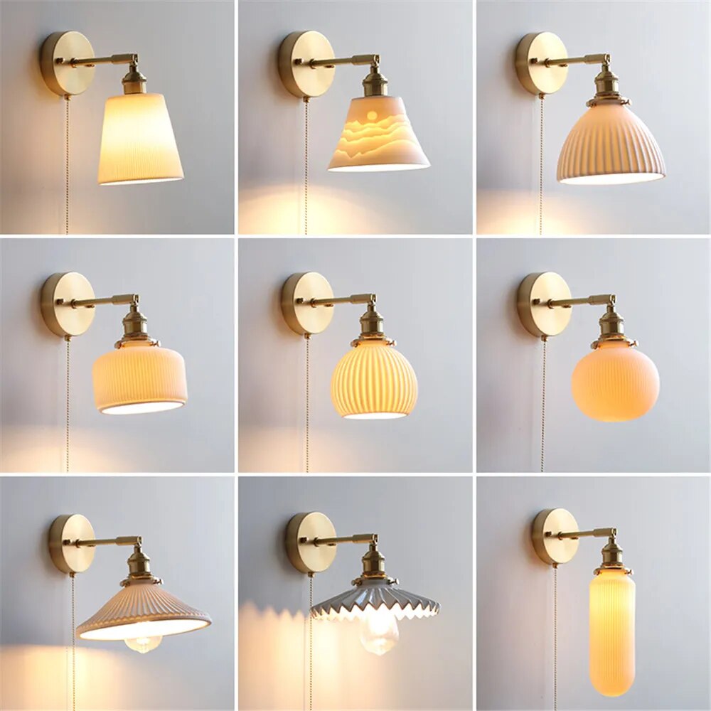 Applique murale LED en céramique LuxeLum