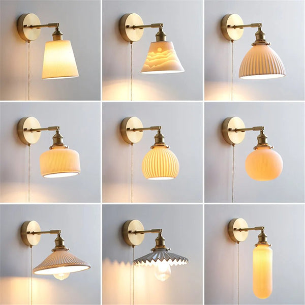 Applique murale LED en céramique LuxeLum