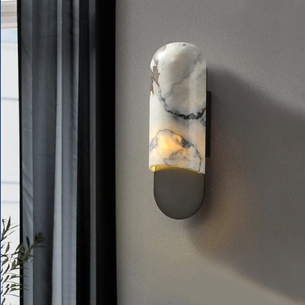 Applique murale en marbre de cuivre Luxe