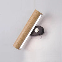 Applique murale Rotative en bois et LED