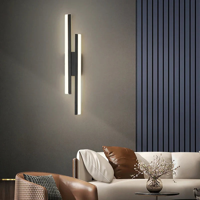 Applique murale design nordique longue bande