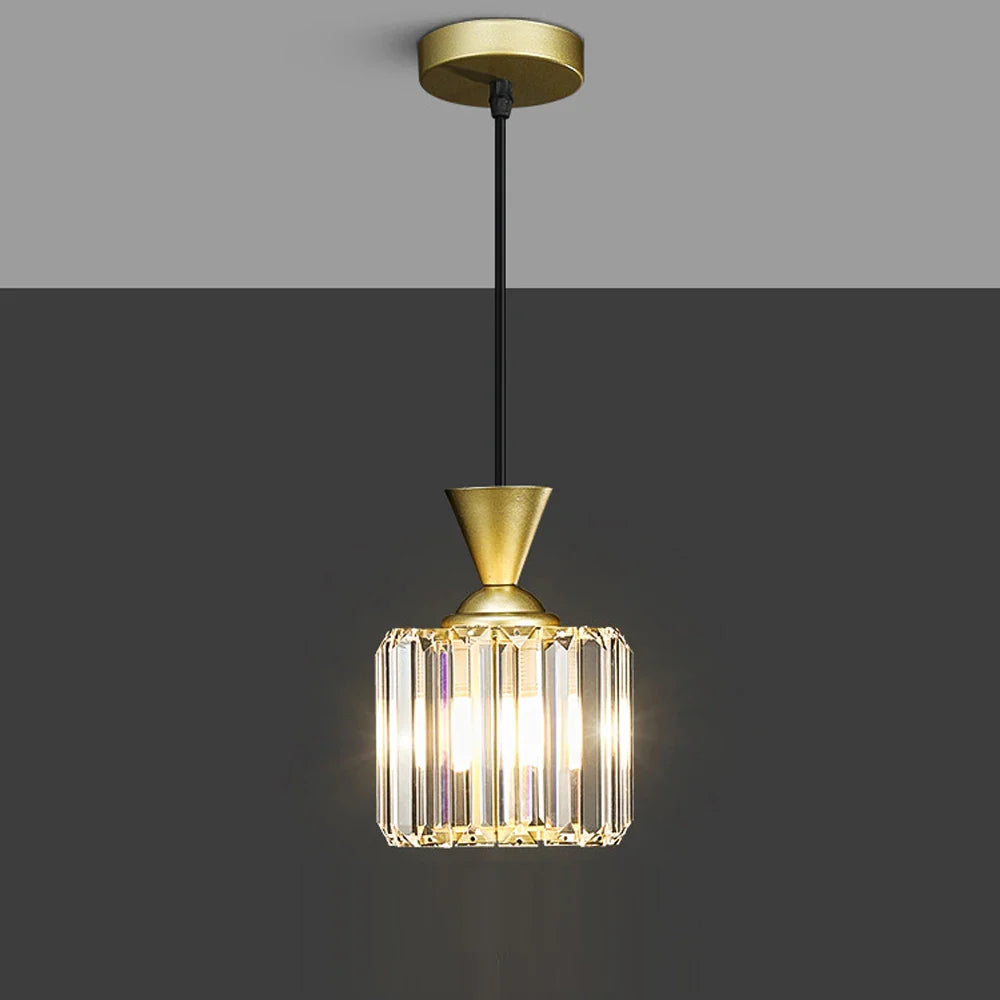 Suspension Cristal Moderne pour Décoration Intérieure