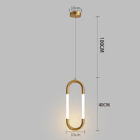 Suspension lampe Nordique Créatif LED 360° - Lumière Art Luxe